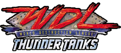 World Destruction League: Thunder Tanks logo for Playstation 2